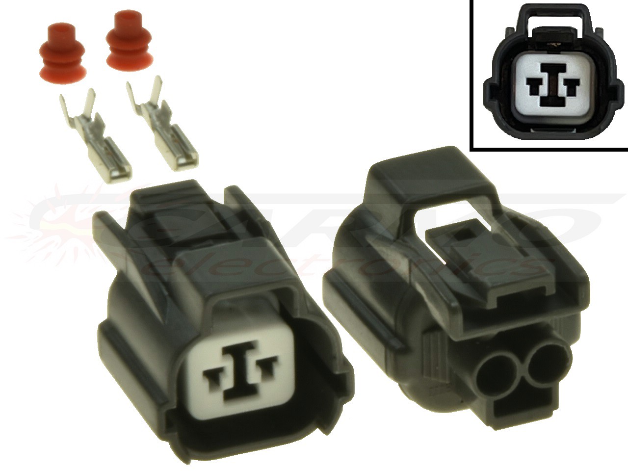 Sumitomo HX090 Serie 6189-0129 Honda motorfiets connector stekker - Klik op de afbeelding om het venster te sluiten