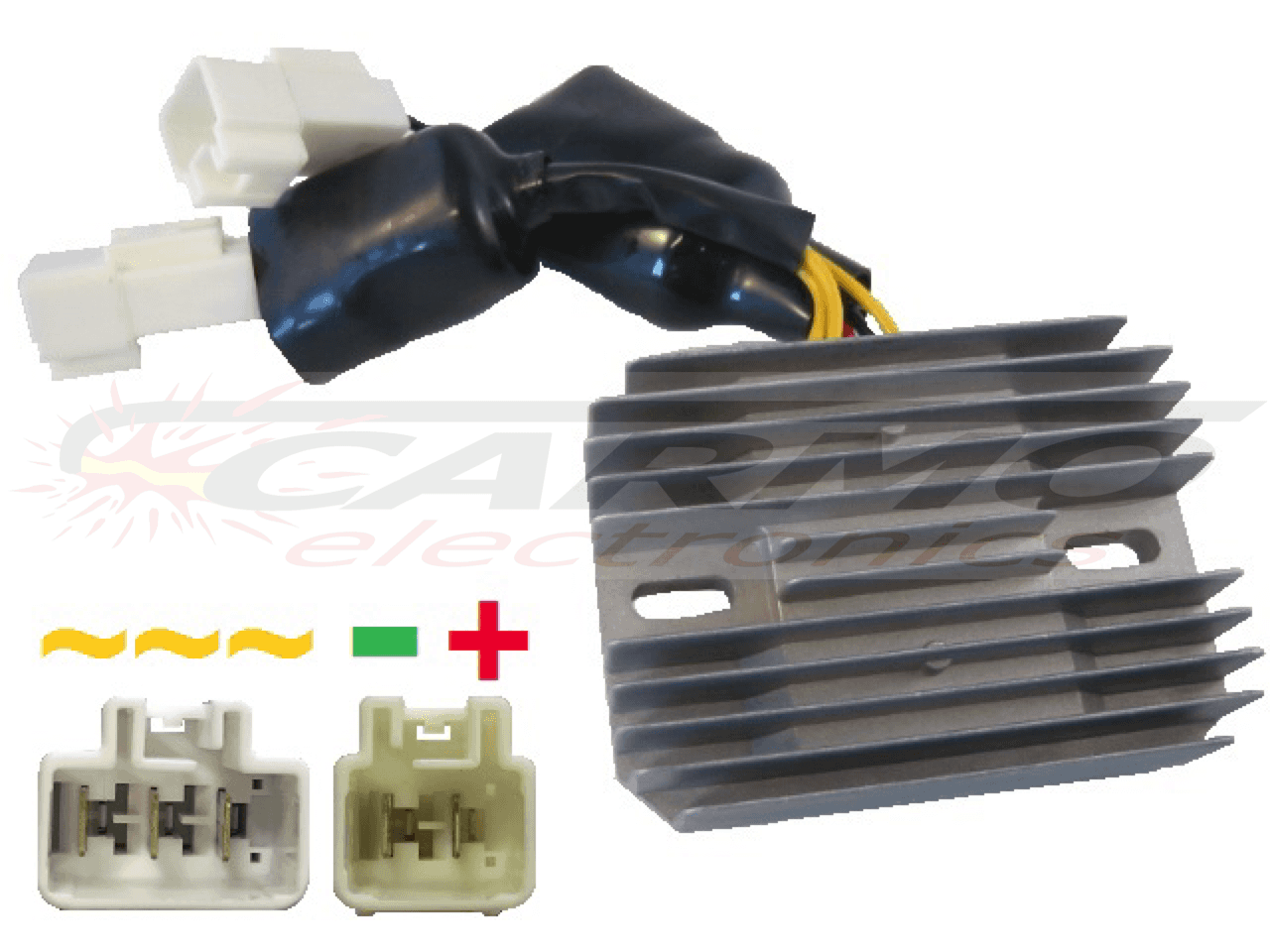 CARR1101 Honda CBR600RR CBR1000RR PC40 SC57 SC59 MOSFET Spanningsregelaar gelijkrichter (SH678FB, FH008EA, FH008EC) - Klik op de afbeelding om het venster te sluiten