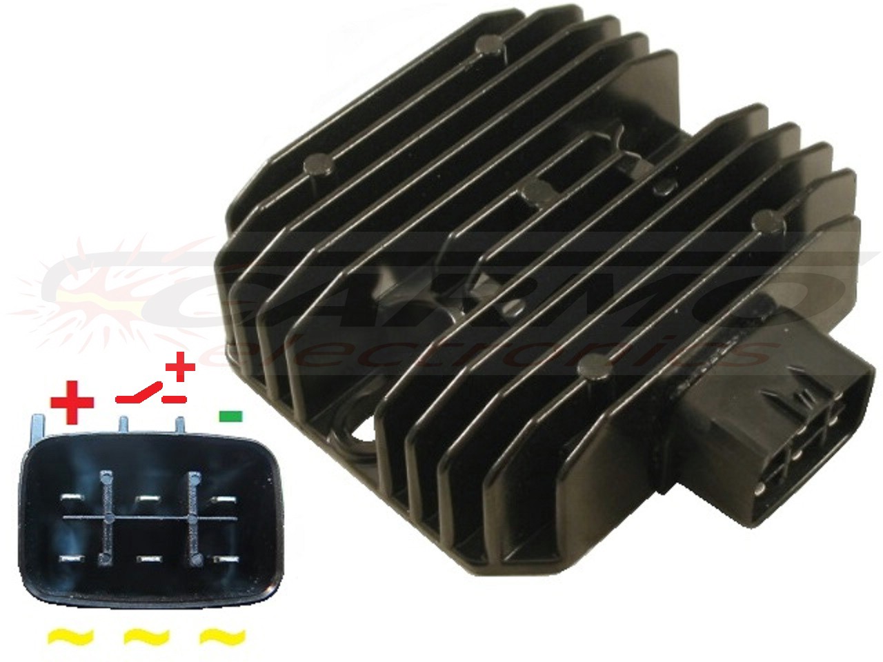 CARR4405 MOSFET Spanningsregelaar gelijkrichter - SH678A-12, SH678UA, SH578BA, SH699-12, SH650D-11 - Klik op de afbeelding om het venster te sluiten