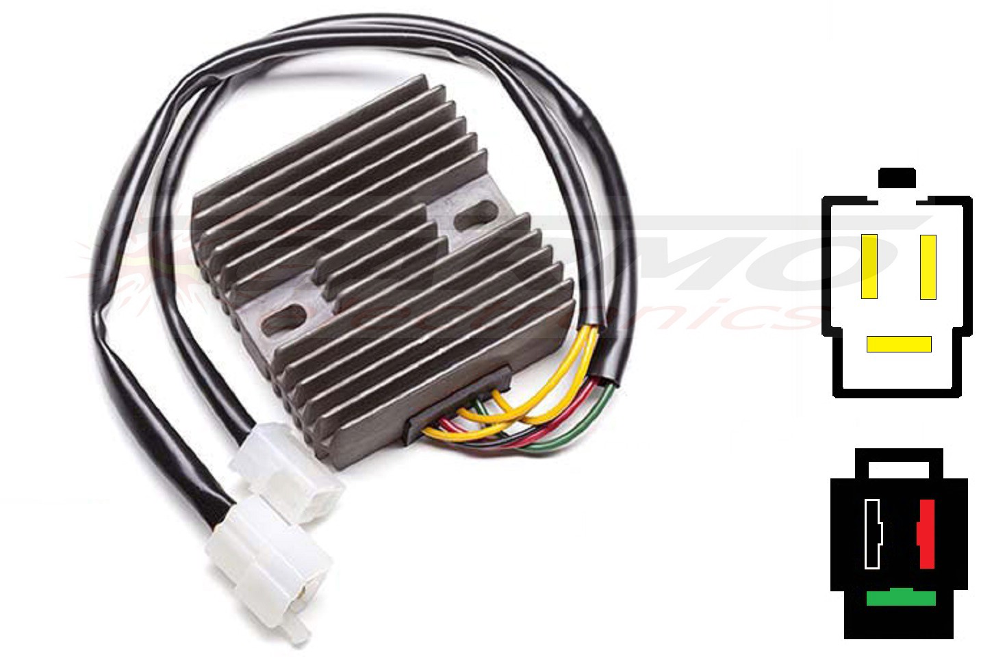 CARR661 - Honda SH532-12 SH590-12 MOSFET Spanningsregelaar gelijkrichter - Klik op de afbeelding om het venster te sluiten