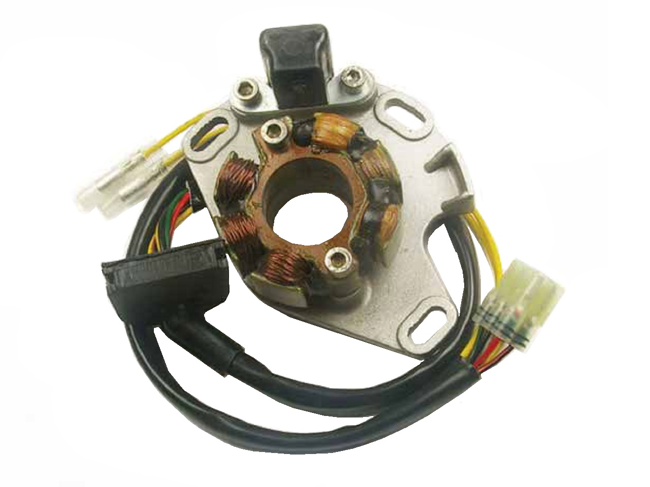 ST2248L - Suzuki RM250 Stator voor verlichting en ontsteking 32101-37F00 / 32101-37F10 / 32101-37F30 - Klik op de afbeelding om het venster te sluiten