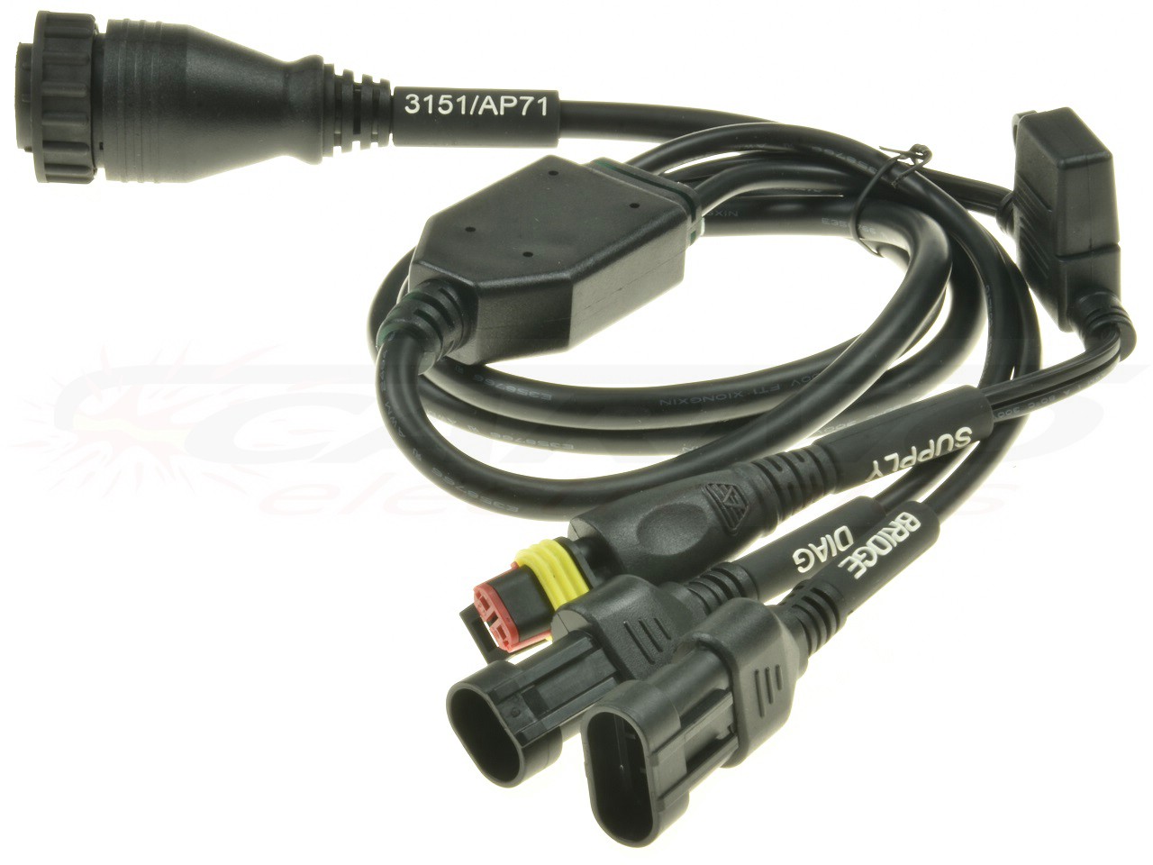 3151/AP71 Motorfiets Sherco diagnose kabel TEXA-3913659 - Klik op de afbeelding om het venster te sluiten