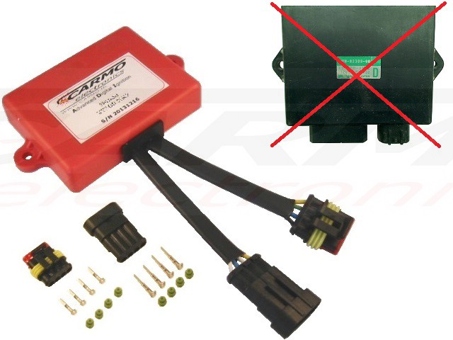 Yamaha TRX850 CDI unit ECU ontsteking 4UN-82305-00, 4UN-82305-01, 4NX-82305-01 - Klik op de afbeelding om het venster te sluiten