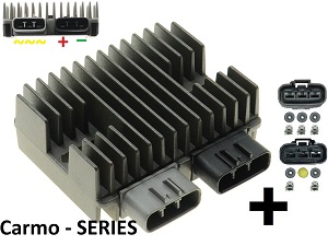 CARR5925-SERIE - MOSFET SERIE SERIES Voltage regulator rectifier (improved SH847) like compu-fire + connectors
